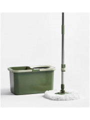 Швабра с отжимом и ведром Хаки